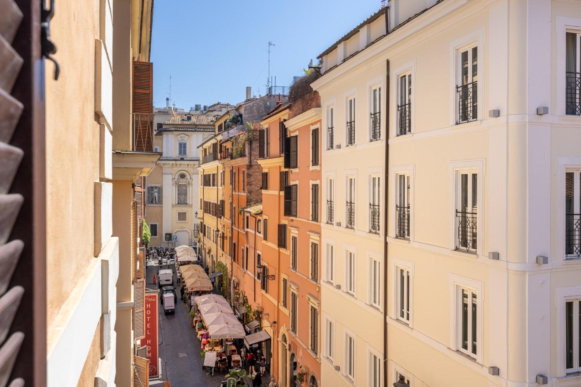 Charming Apartment At Spanish Steps, No Elevator Rzym Zewnętrze zdjęcie